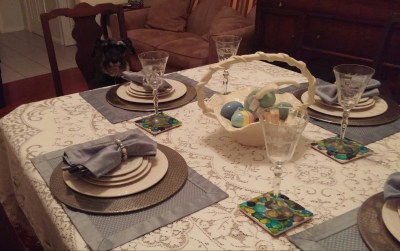 I can't wait for there to be food on these plates!