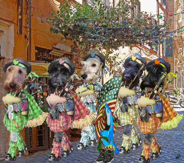L-R: Daisy, Wills, Bentley, Dui & Sully