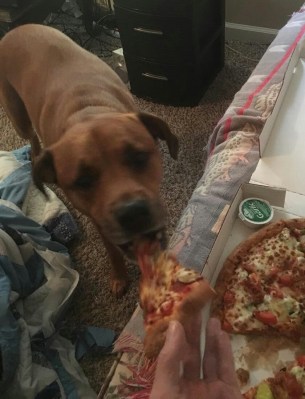 This bite's for you, little sis.