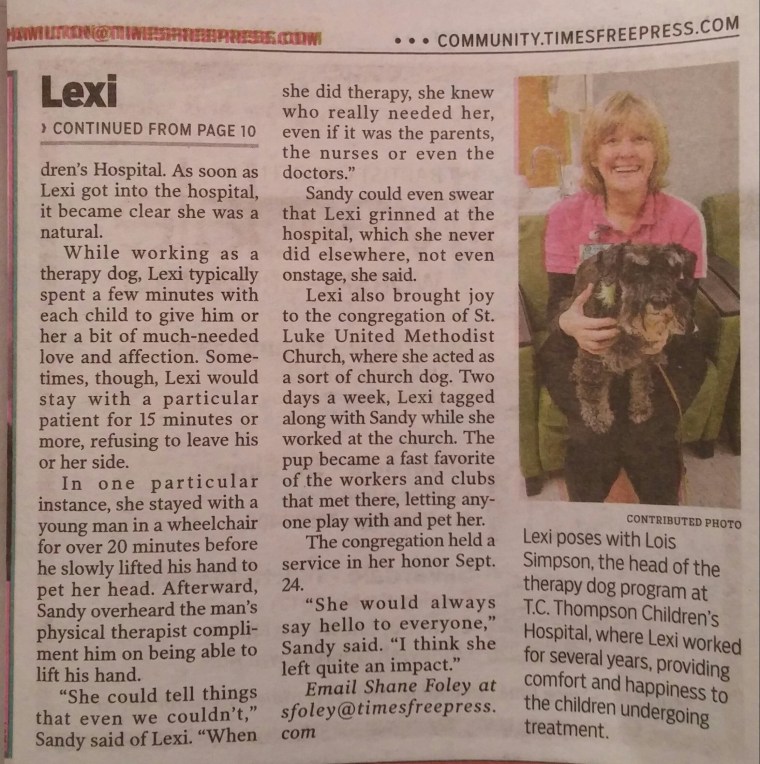 Newspaper article